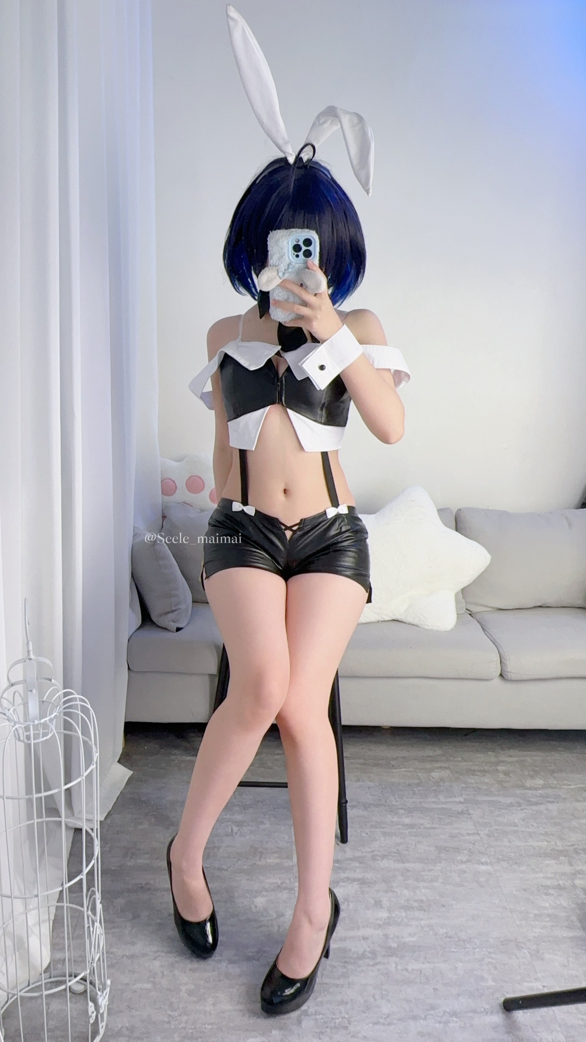 图片[1]-Seele麦麦 – NO.024 崩坏3 兔女郎希儿[83P]-XikXak
